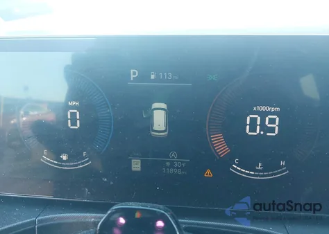 2025 Hyundai Santa Fe Sel z USA, uszkodzony, nr VIN 5NMP2DGL2SH122314